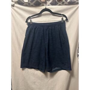 Lululemon Mens Pace Breaker Shorts In Blue Size Large